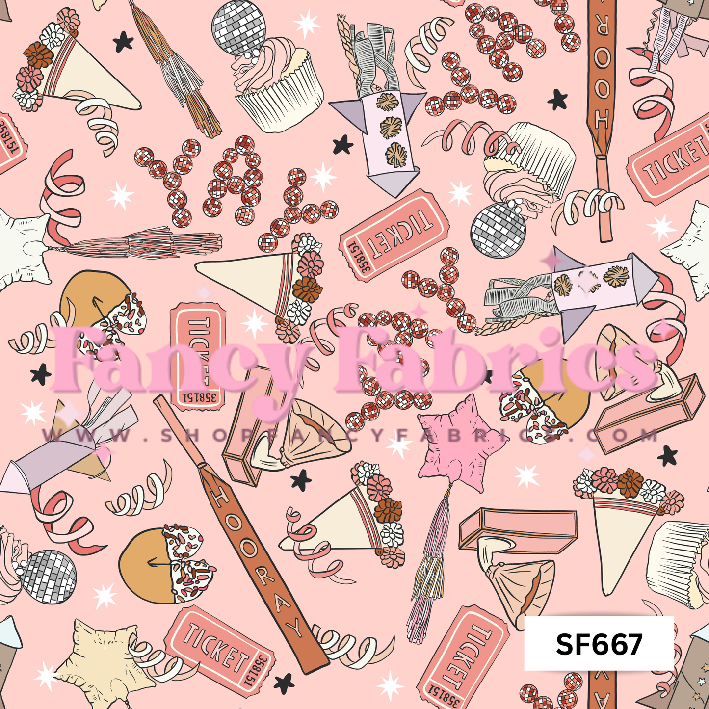 SF667 | PREORDER | Fabric By The Yard