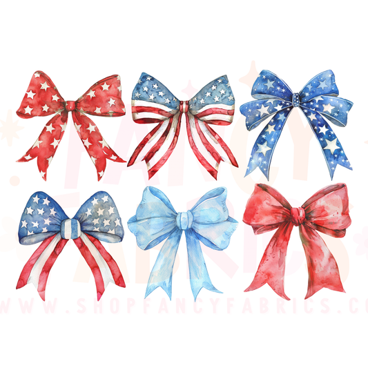 American Bows | Child Size | DTF Transfer