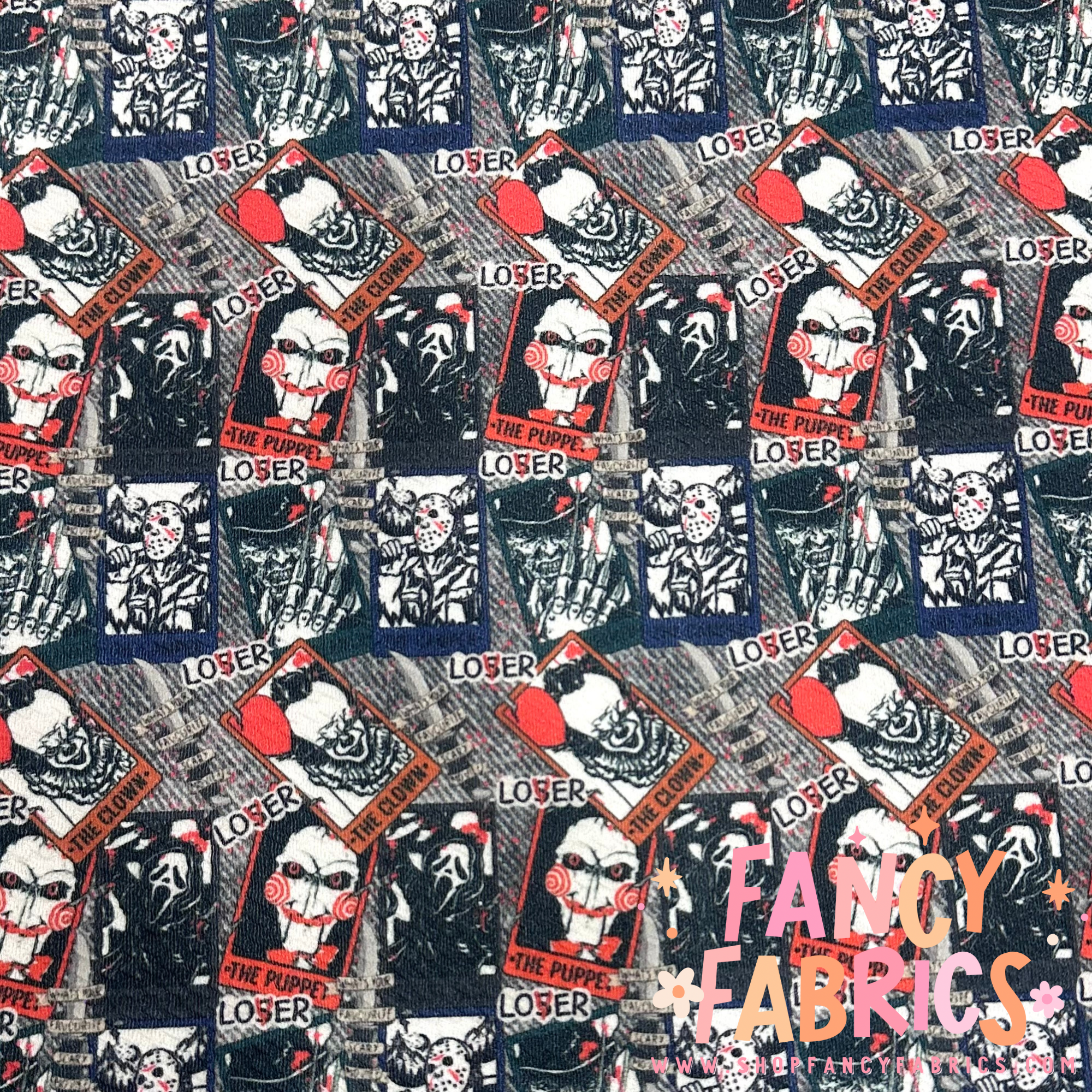 Horror Tarot | 4x4 Scaling | Bullet | Ready To Ship