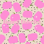 Pink Pumpkin Dots | PREORDER | By The Yard