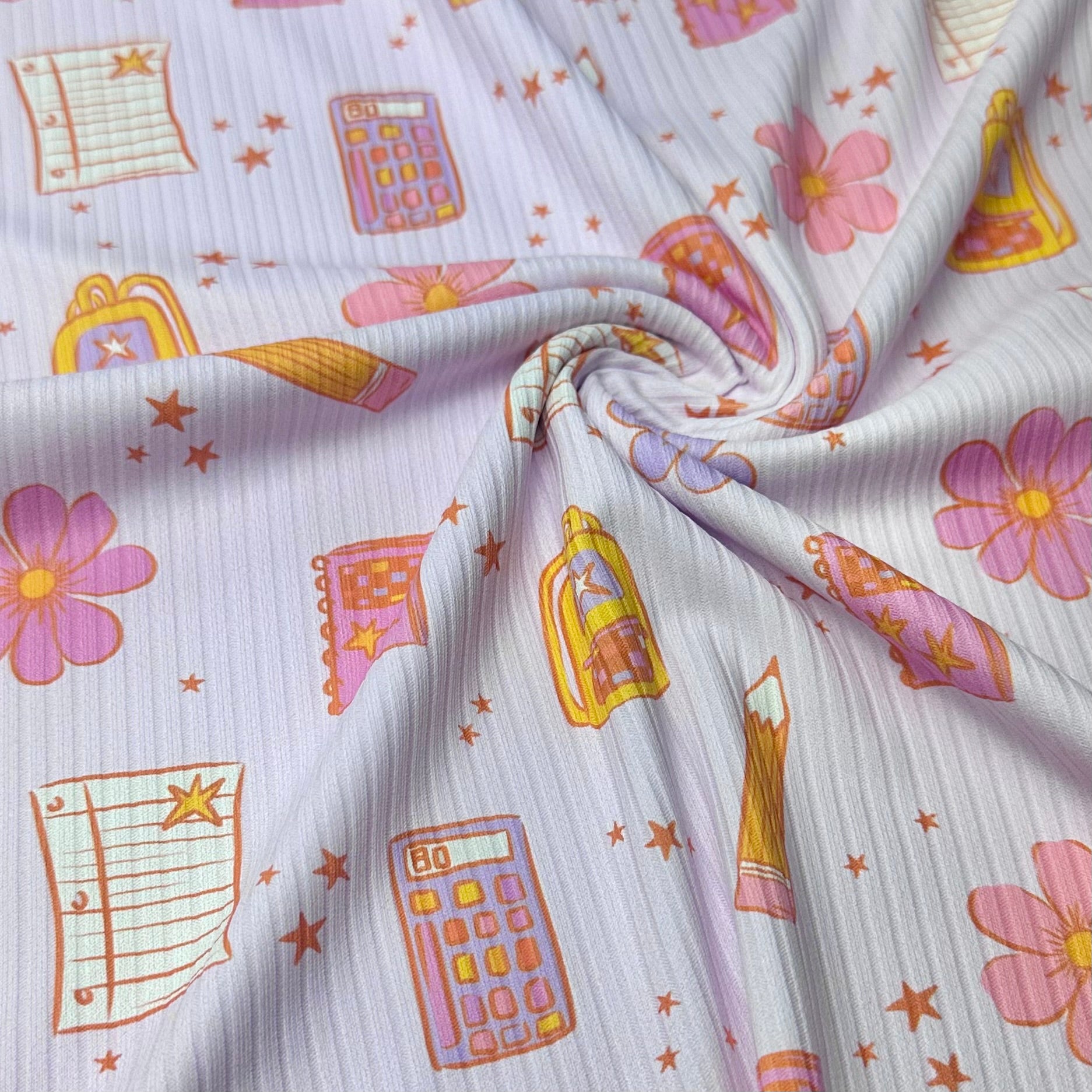 Groovy School | 8x8 Scaling | Skinny Rib | Ready To Ship