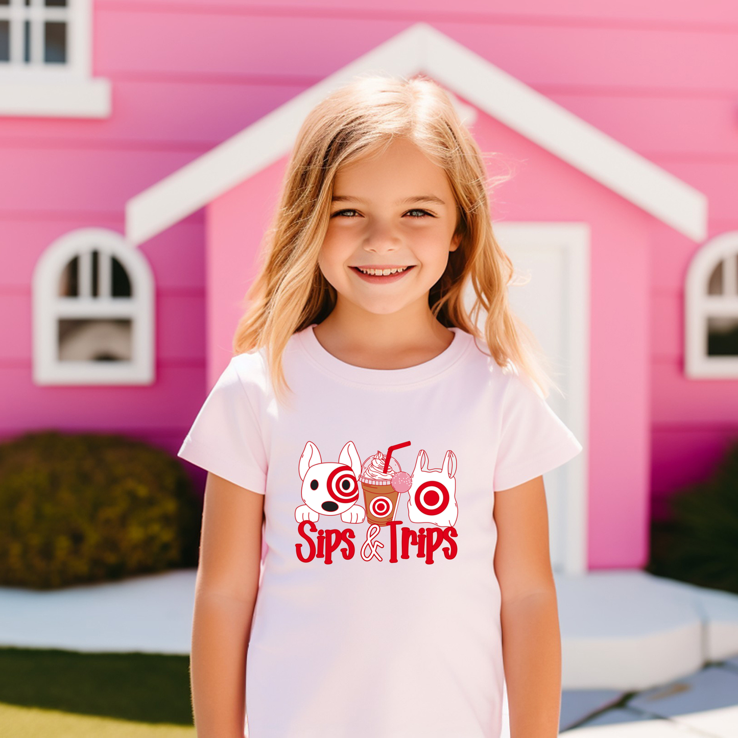 Sips & Trips | Child Size | DTF Transfer