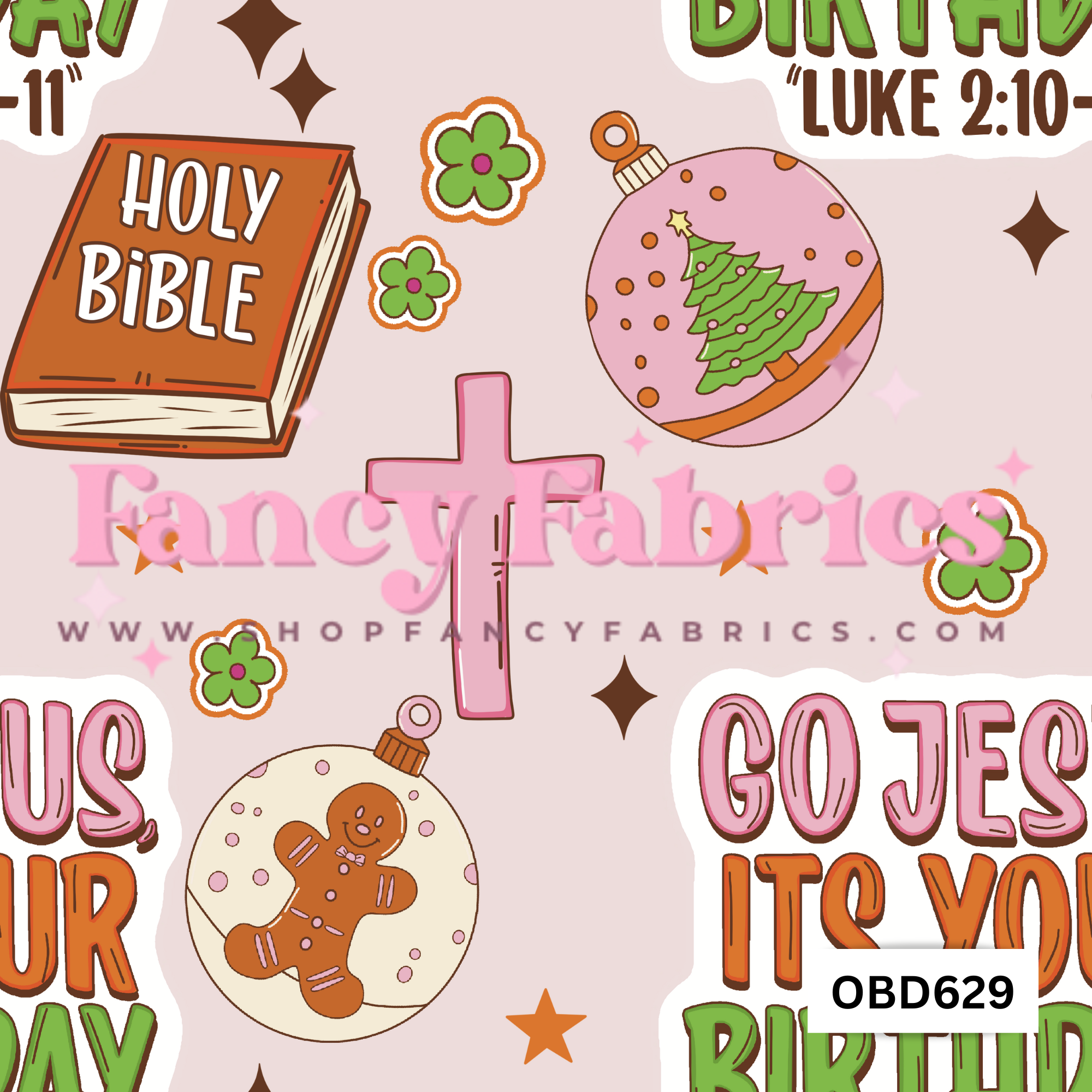 OBD629 | PREORDER | Fabric By The Yard