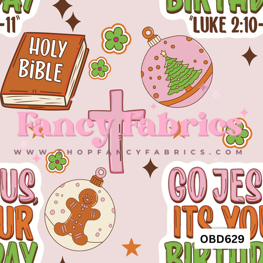 OBD629 | PREORDER | Fabric By The Yard