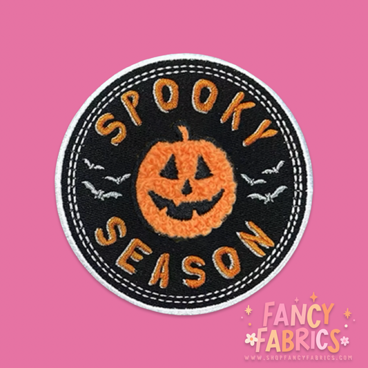 Spooky Season (Pumpkin) | Iron On Patch