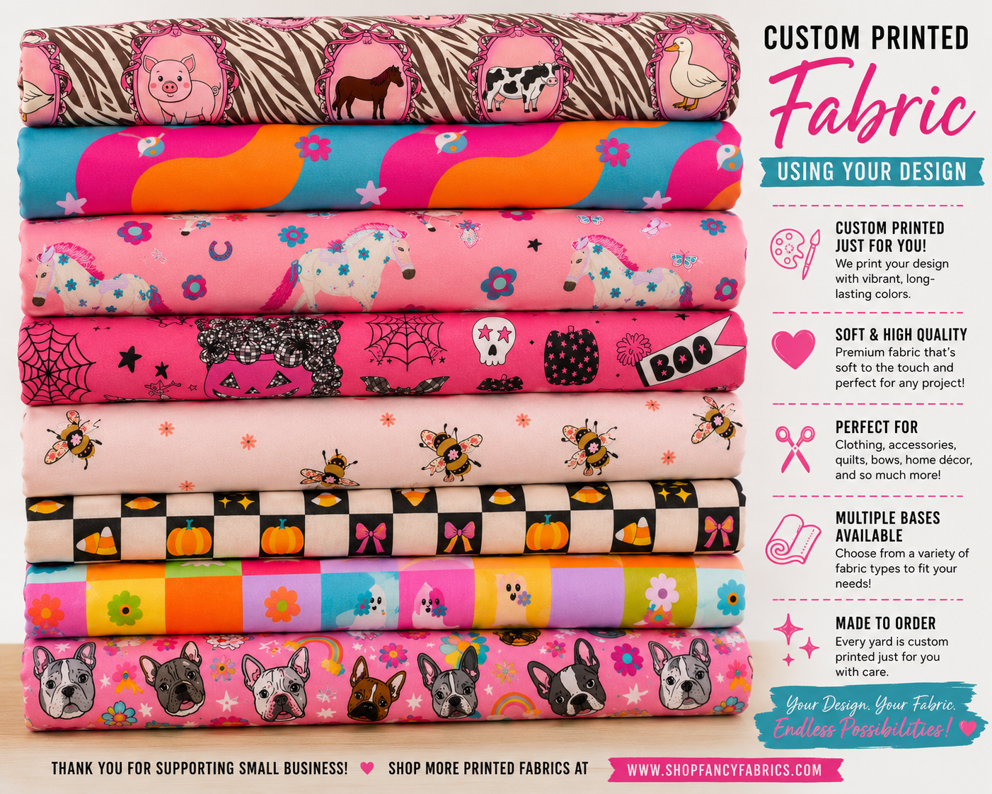 Custom Design | PREORDER | Fabric By The Yard