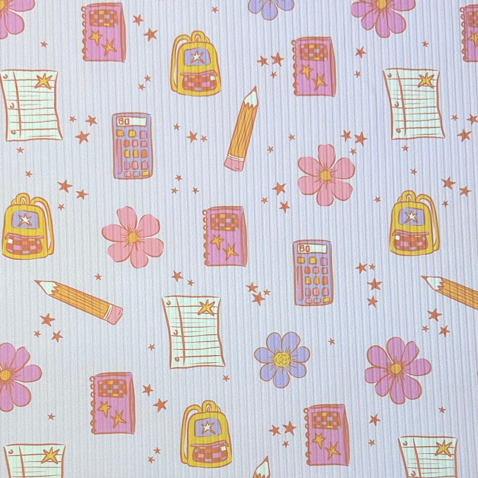 Groovy School | 8x8 Scaling | Skinny Rib | Ready To Ship