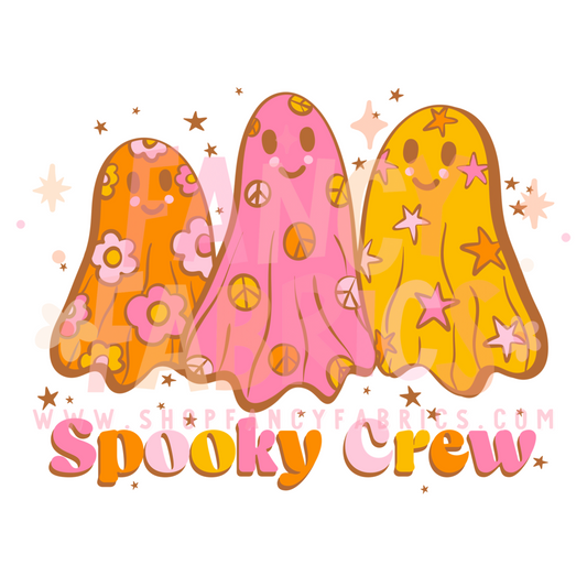 Spooky Crew Ghosts | Child Size | DTF Transfer