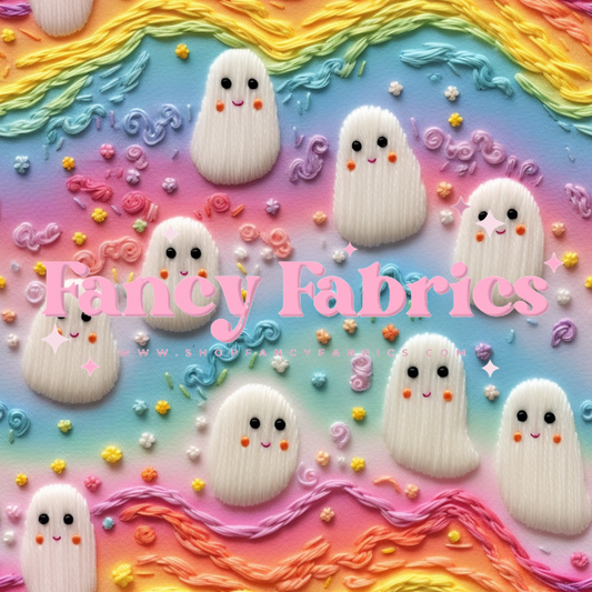 Rainbow Ghosts | PREORDER | By The Yard