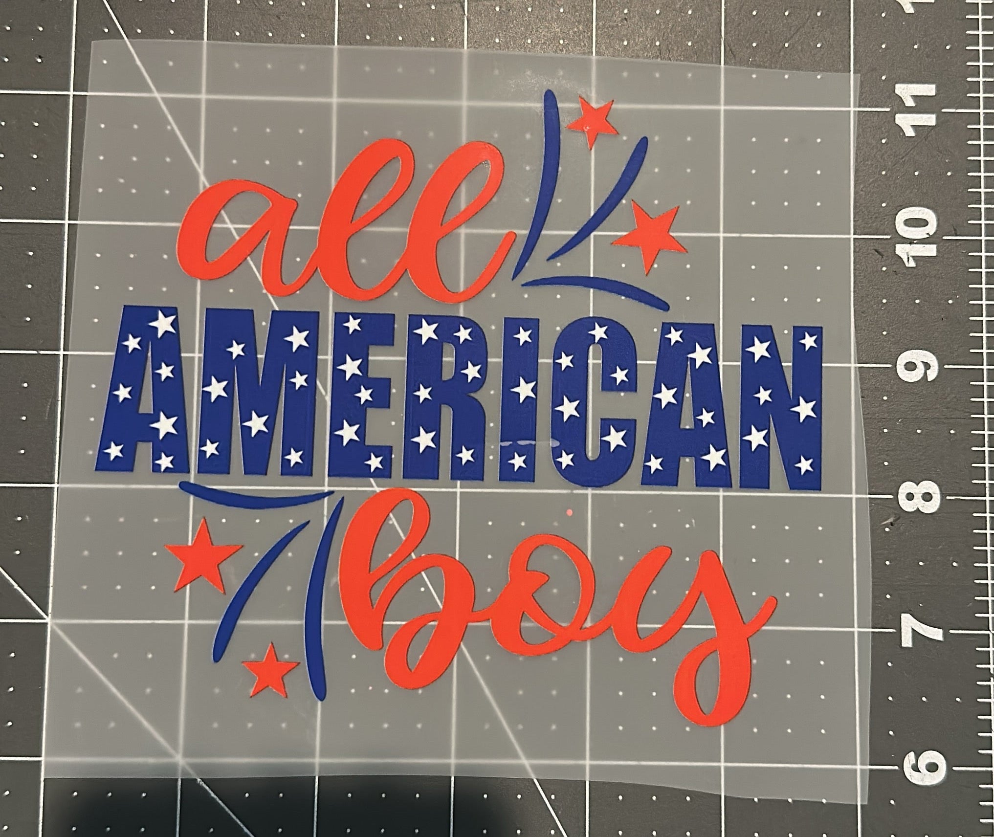 All American Boy | Child Size | DTF Transfer