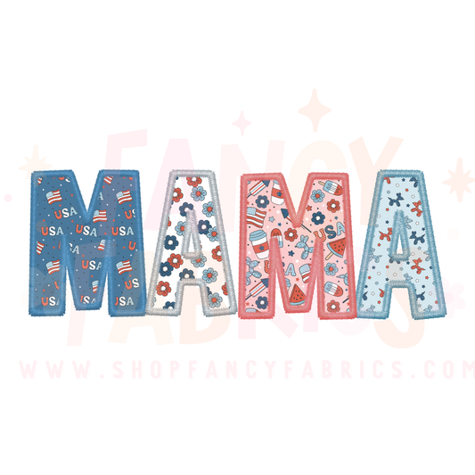 Mama (USA) | DTF Transfer | Ready To Ship