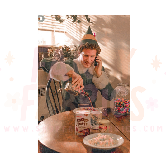 Elf Syrup | Child Size | DTF Transfer