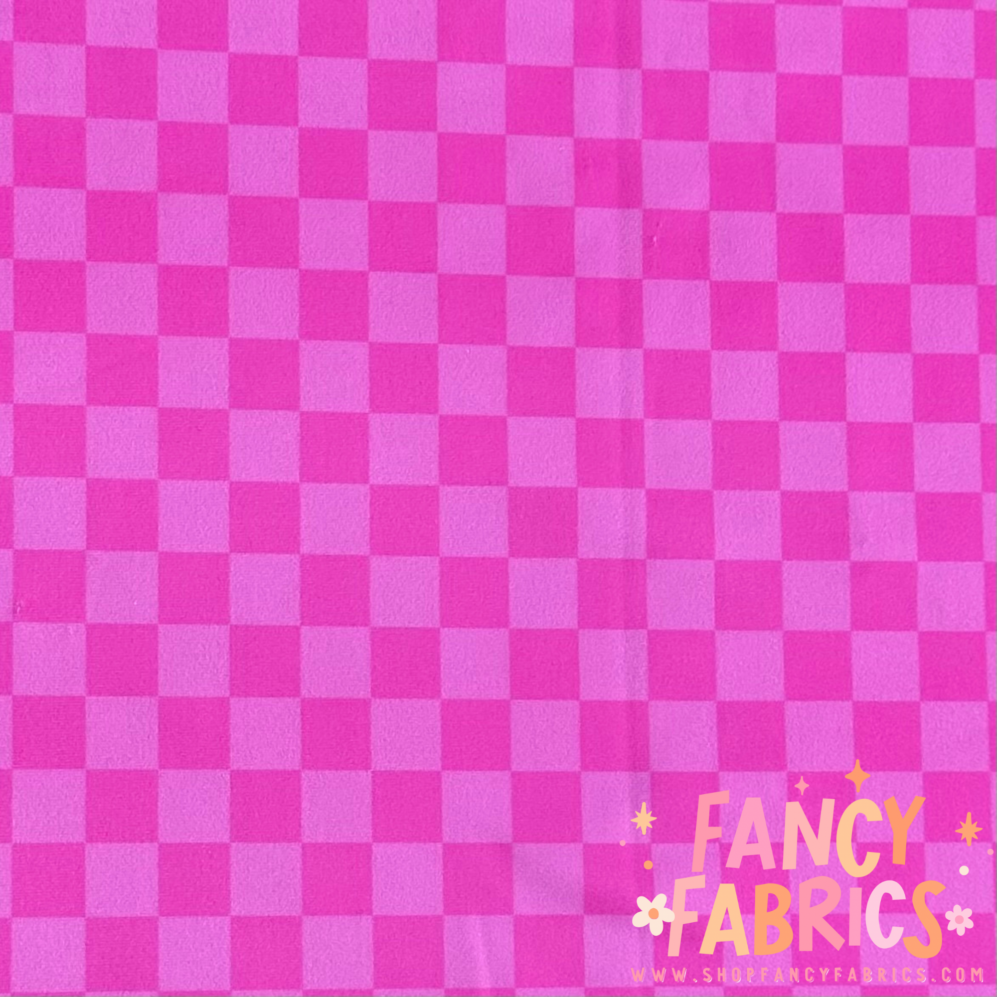 Pink Checkers | Swim | 4x4 Scaling | Ready To Ship