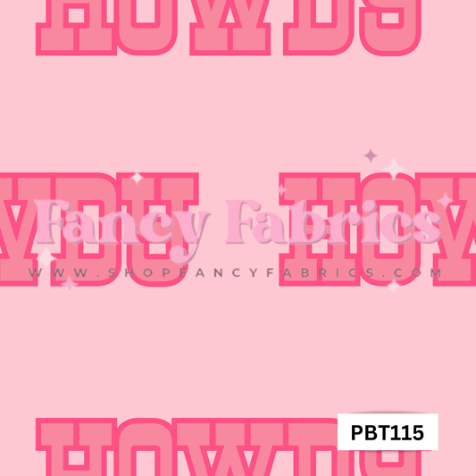 PBT115 | PREORDER | By The Yard