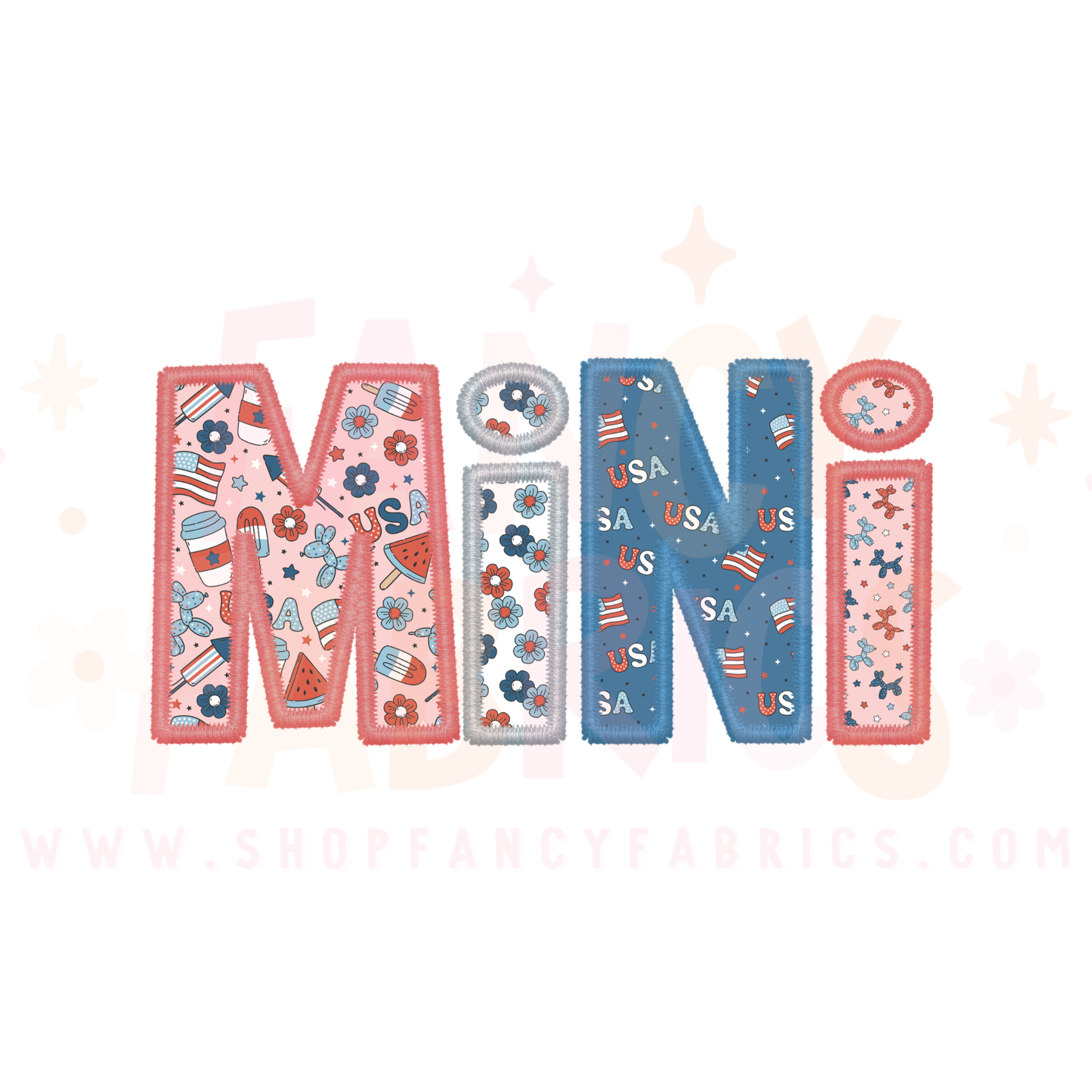 Mini (USA) | Toddler Size | DTF Transfer