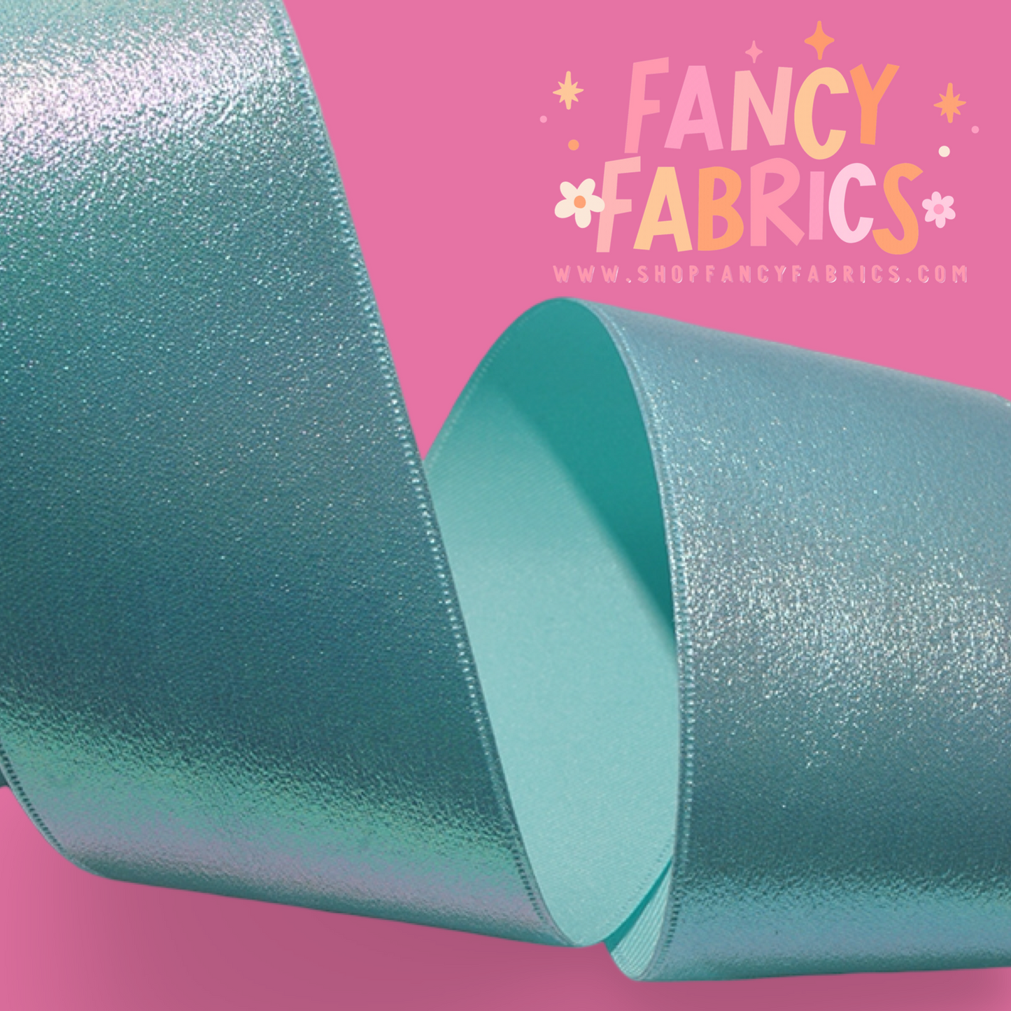 Blue | 3" Single Sided | Holographic Ribbon | Ready To Ship