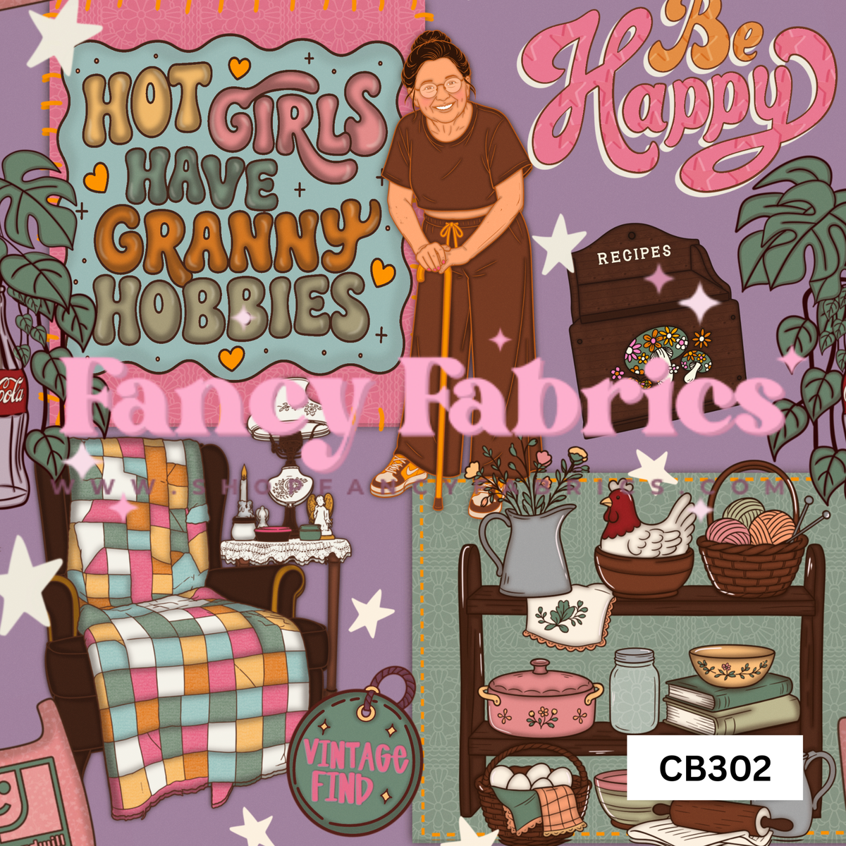 CB302 | PREORDER | Fabric By The Yard