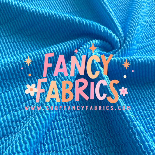 Bright Blue | Fancy Knit | Ready To Ship