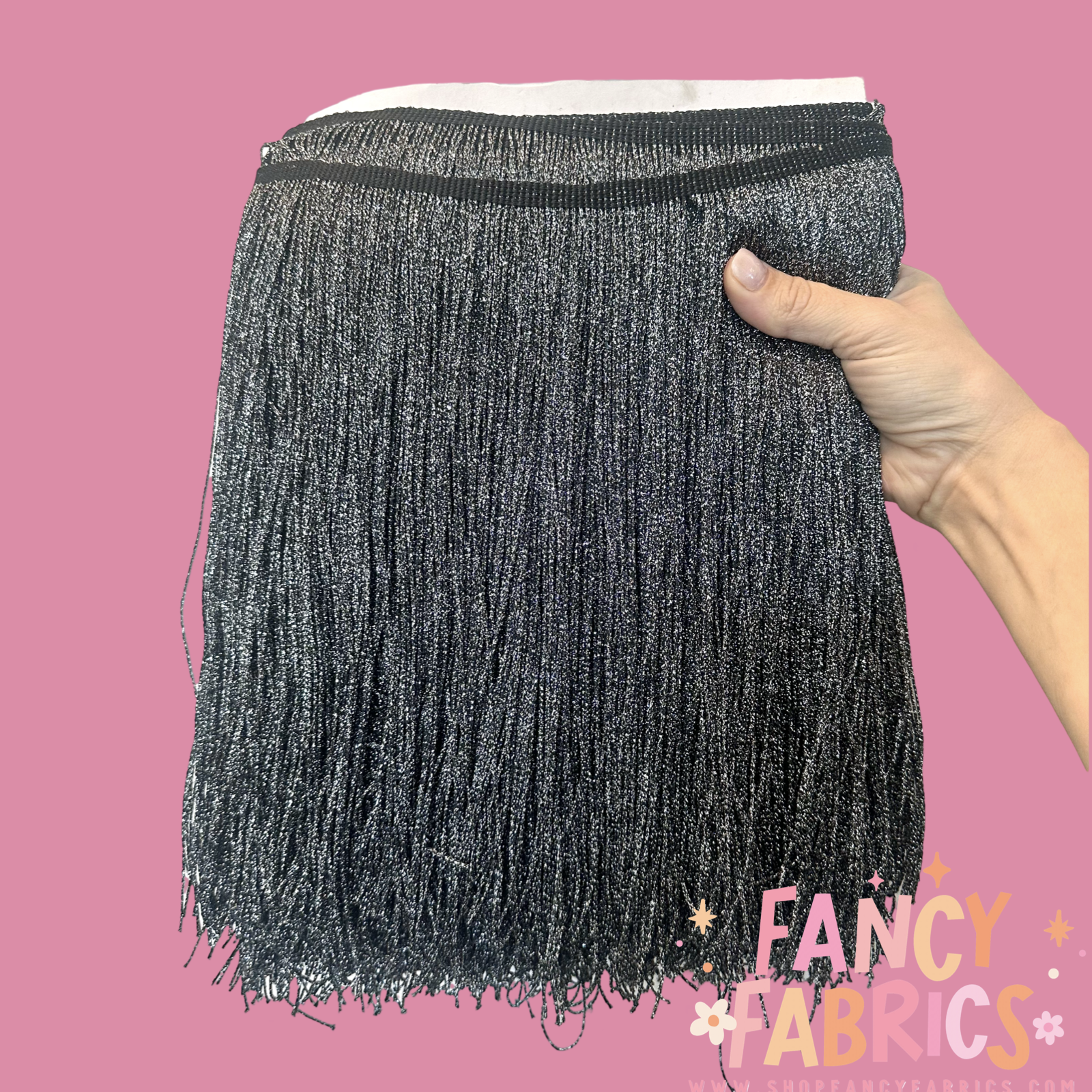 XL Metallic Fringe