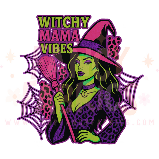 Witchy Mama Vibes | Adult Size | DTF Transfer | Ready To Ship