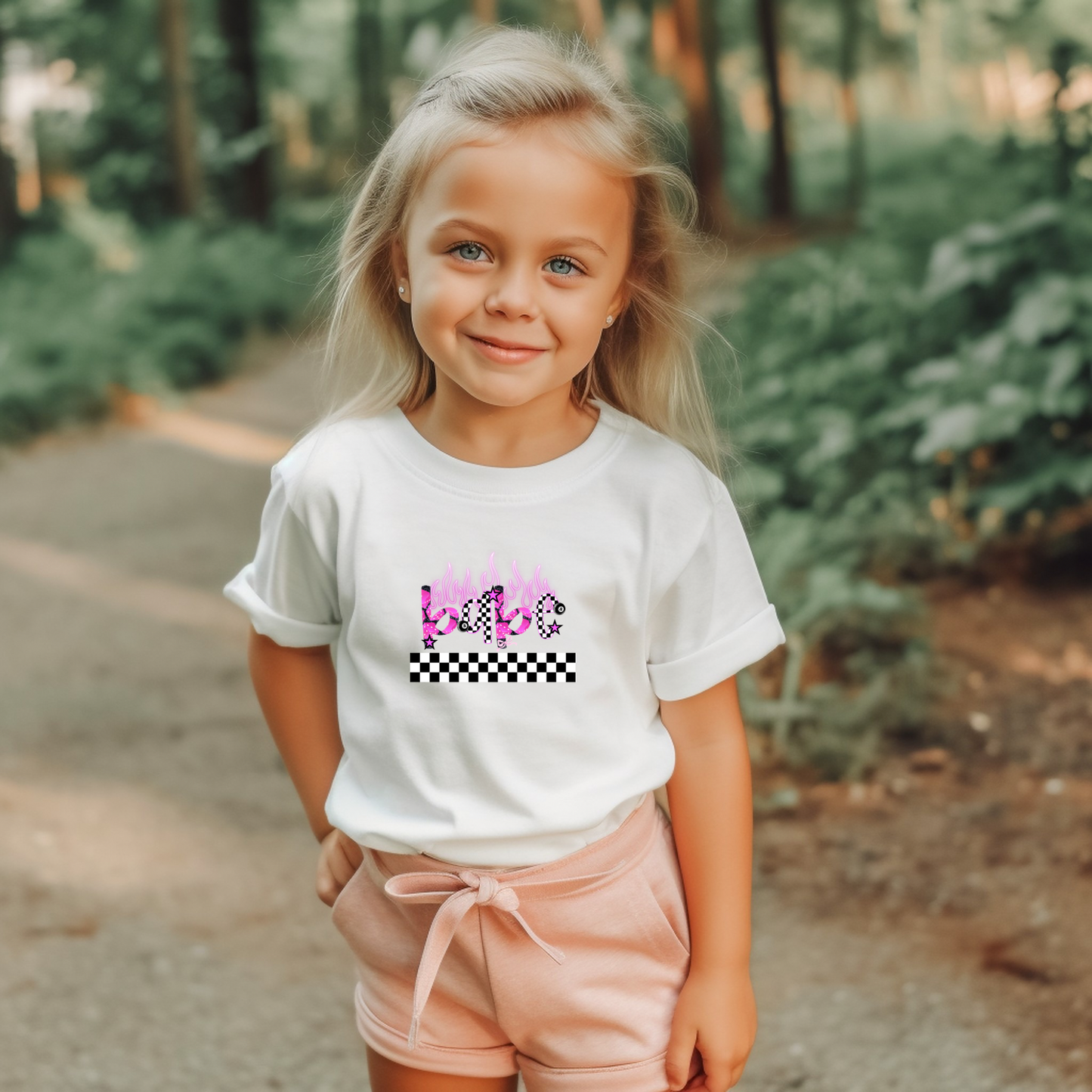 Babe (Flames) | Toddler Size | DTF Transfer