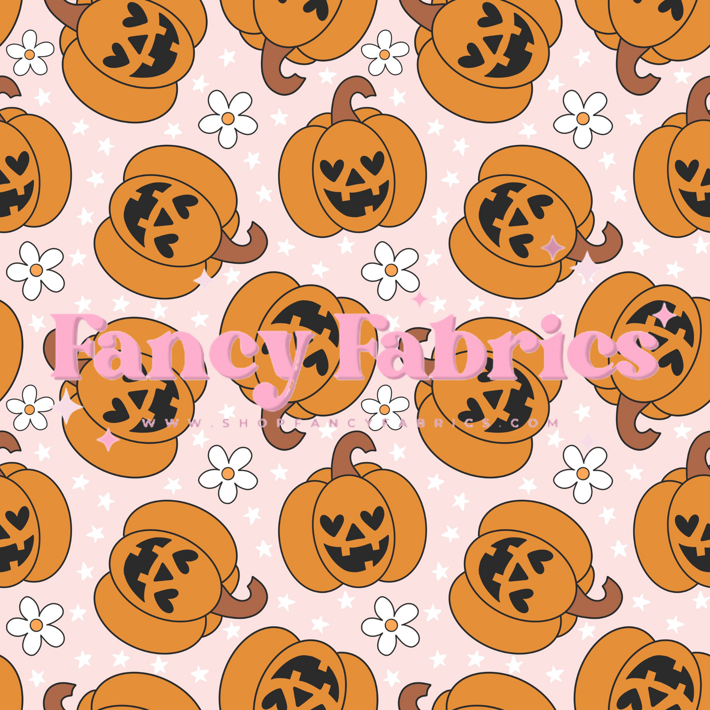 Lovey Pumpkins | PREORDER | By The Yard