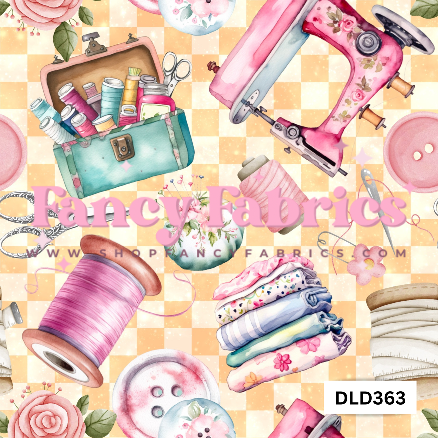 DLD363 |  PREORDER | Fabric By The Yard
