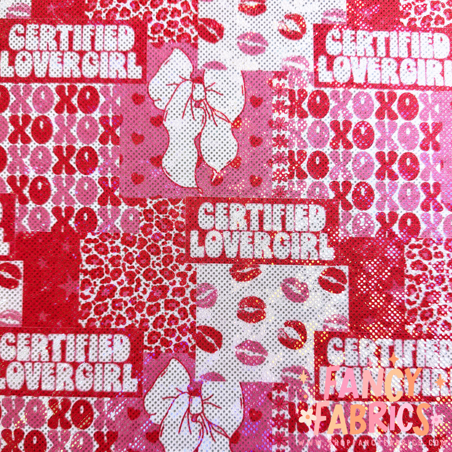 Certified Lovergirl | 6x6 Scaling | Printed Shattered Holographic | Ready To Ship