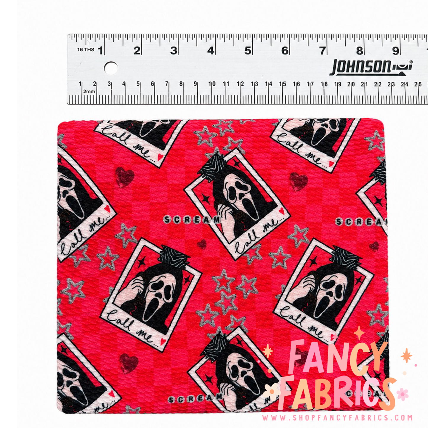 Scream Polaroids (Checkers) | 4x4 Scaling | Bullet | Ready To Ship