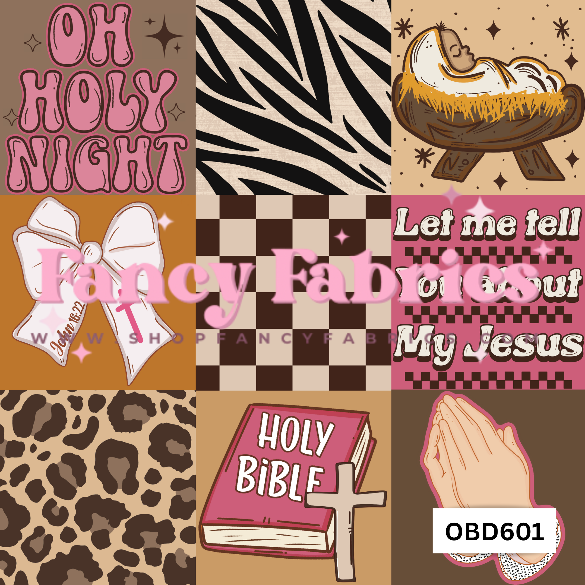 OBD601 | PREORDER | Fabric By The Yard