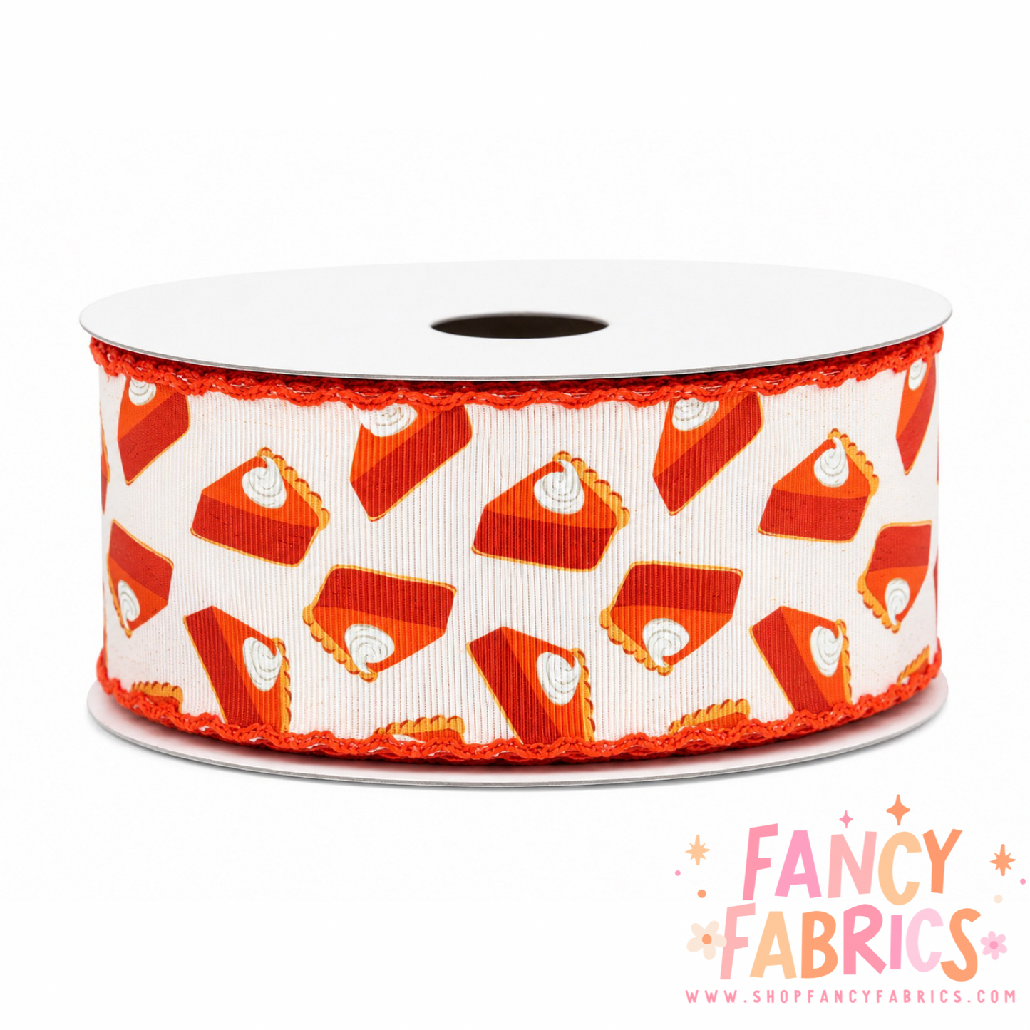 Pumpkin Pie | 2" Single Sided | Moonstitch Printed Ribbon | Ready To Ship