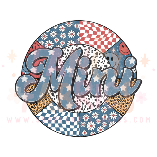 Mini American | Toddler Size | DTF Transfer