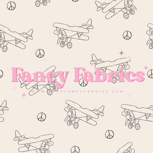 Lauren Liza Designs | Vintage Airplanes | PREORDER | By The Yard