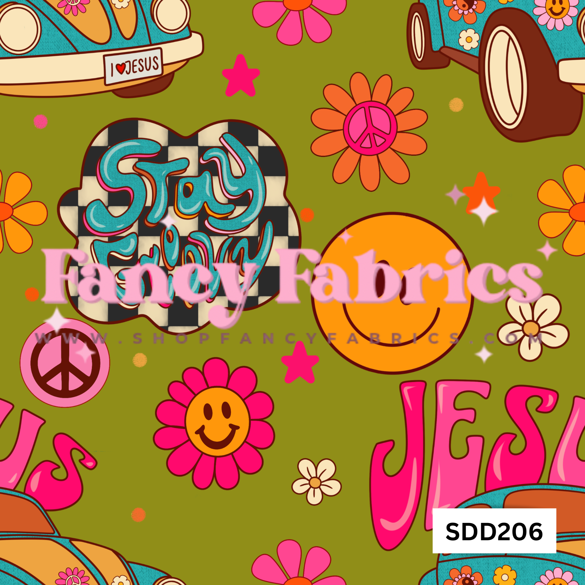 SDD206 | PREORDER | Fabric By The Yard