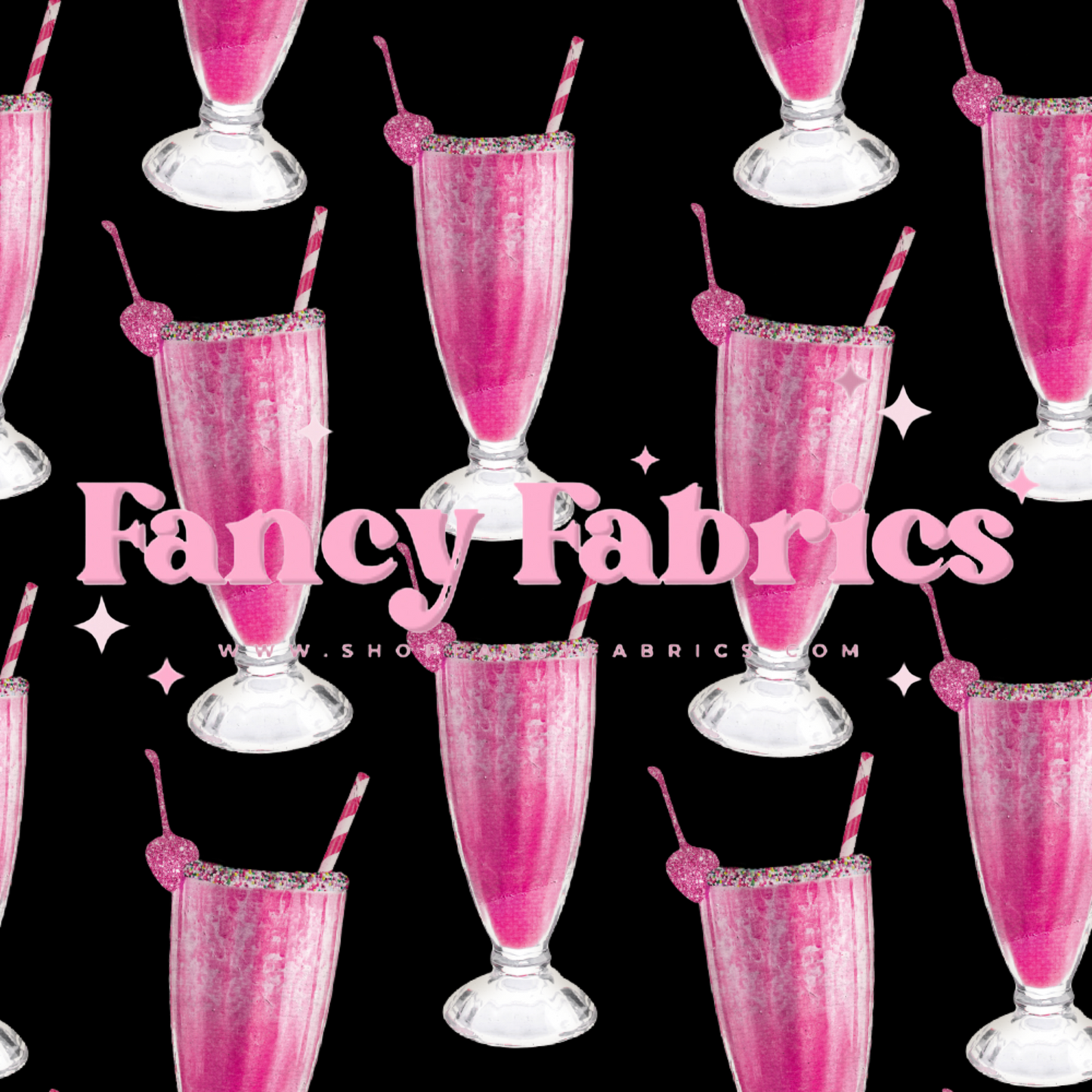 Glitter Milkshakes | PREORDER | By The Yard