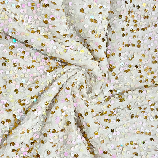 Goddess | Stretch Sequin Velvet | Ready to Ship
