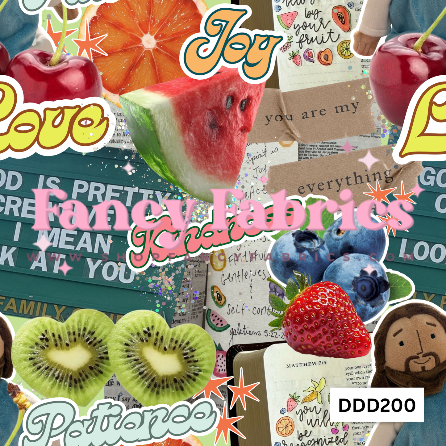 DDD200 | PREORDER | Fabric By The Yard