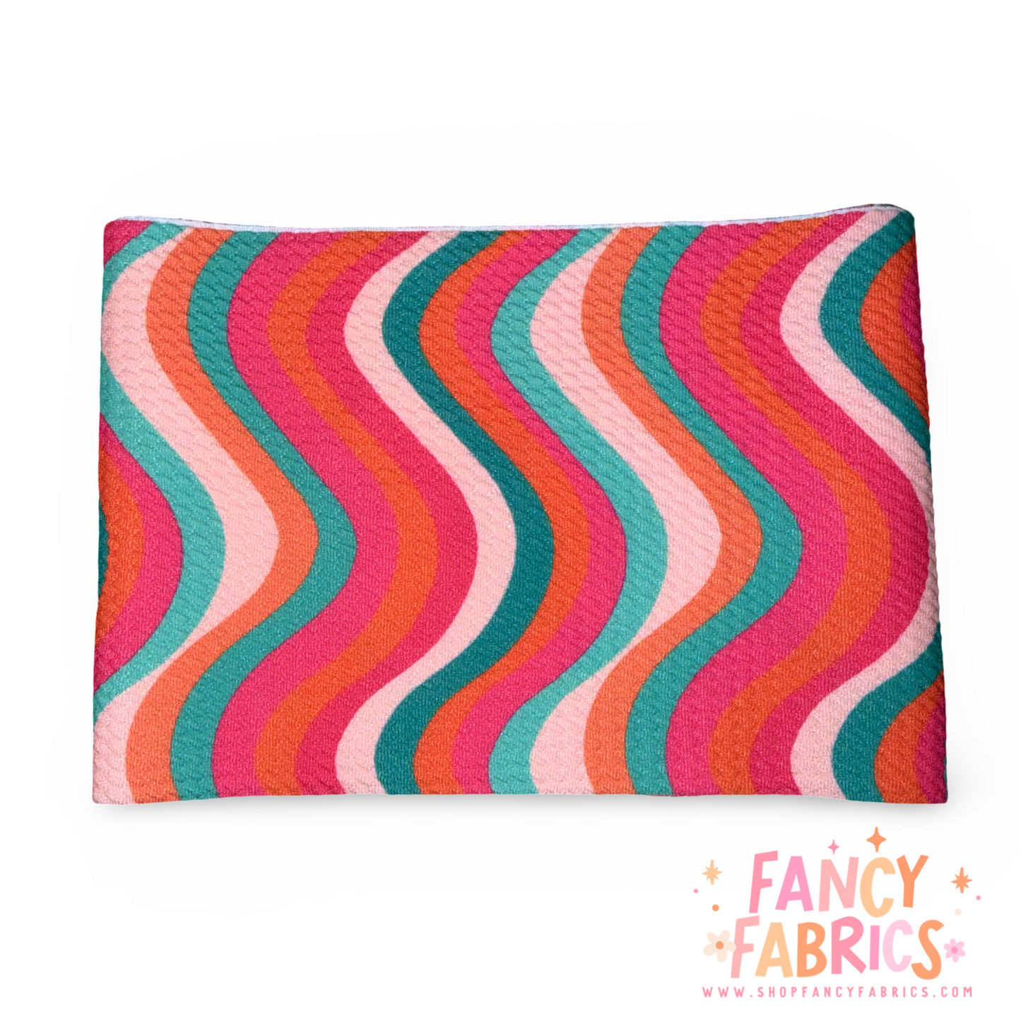 Groovy Waves | 5" x WOF | Bullet Strip | Ready To Ship