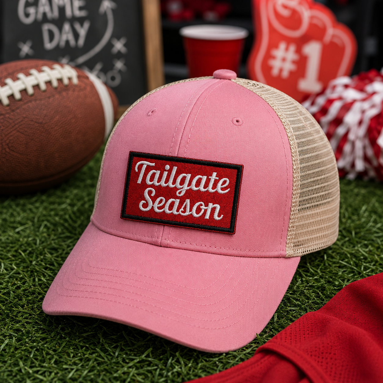 Tailgate Season | Iron On Patch