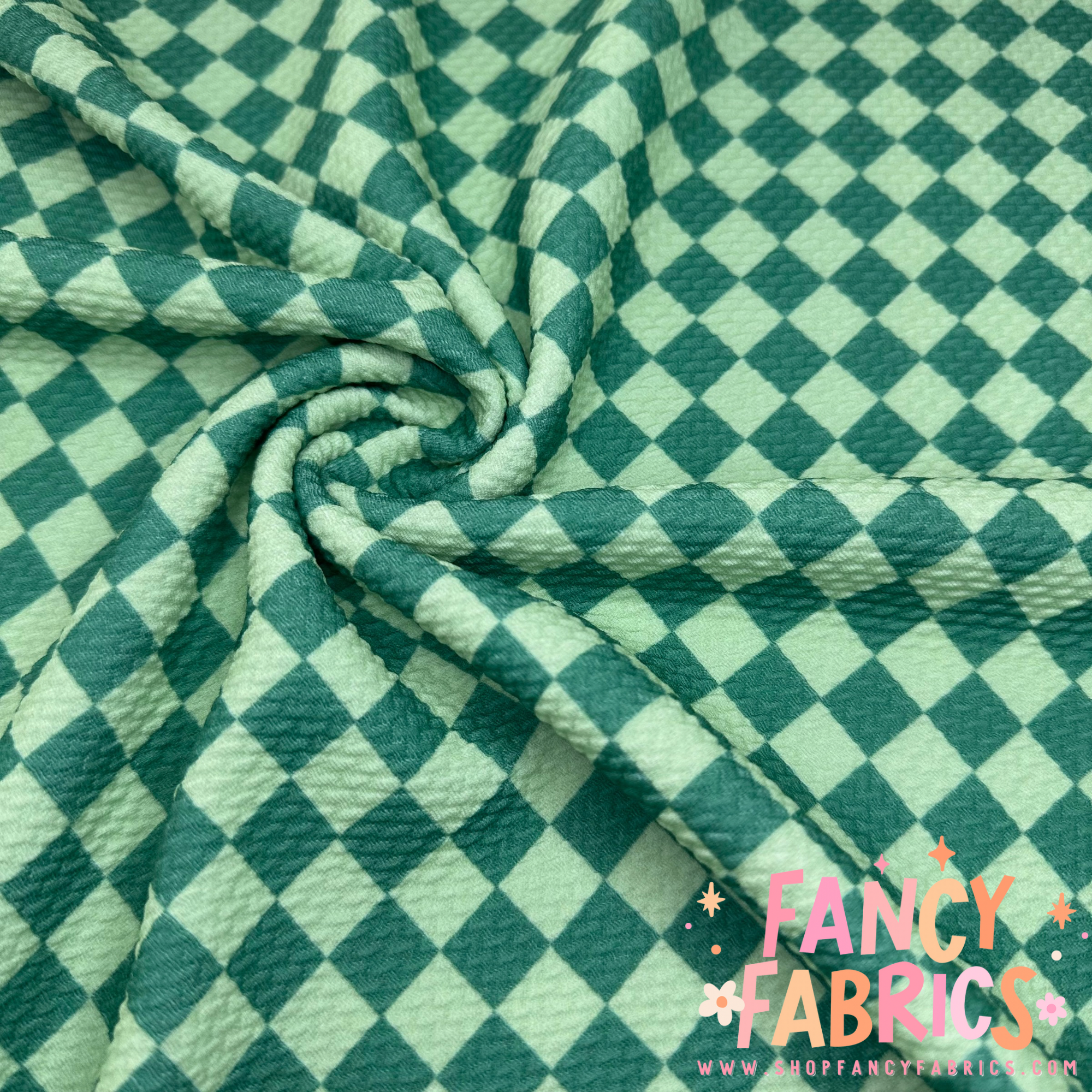 Green Checkers | 4x4 Scaling | Bullet | Ready To Ship