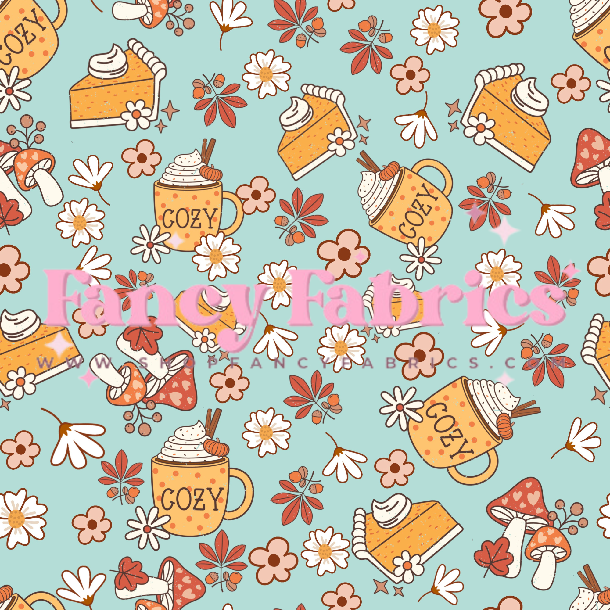 Creative Graphics | Fall Essentials (Blue) | PREORDER | By The Yard