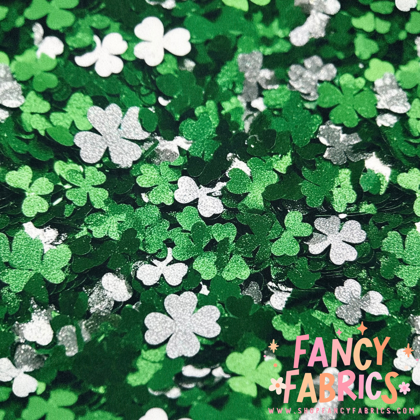 Sparkle Clovers | 8x8 Scaling | DBP | Ready To Ship