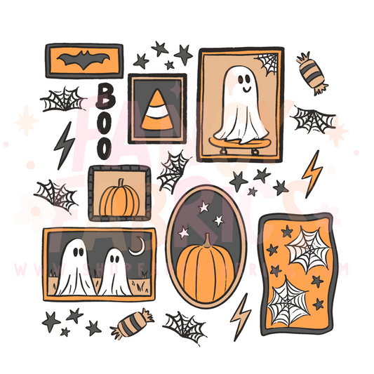Ghost Frames | Child Size | DTF Transfer