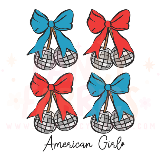 American Girl | Toddler Size | DTF Transfer