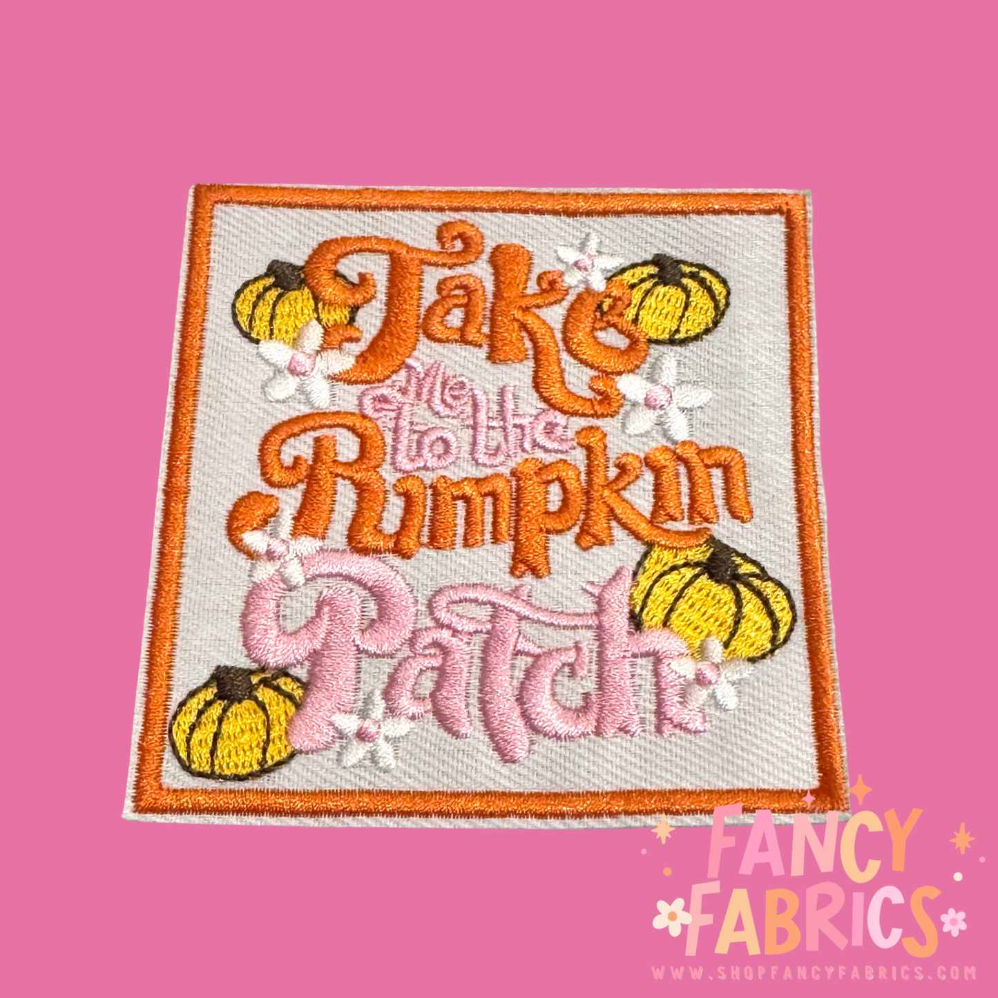 Pumpkin Patch | Iron On Patch