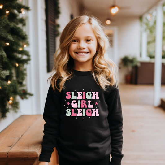 Sleigh Girl Sleigh | Child Size | DTF Transfer