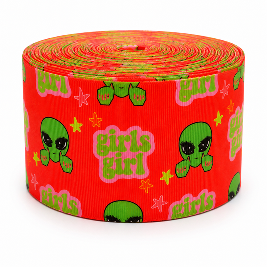 Girl's Girl | 3" Single Sided | Printed Ribbon | Ready To Ship