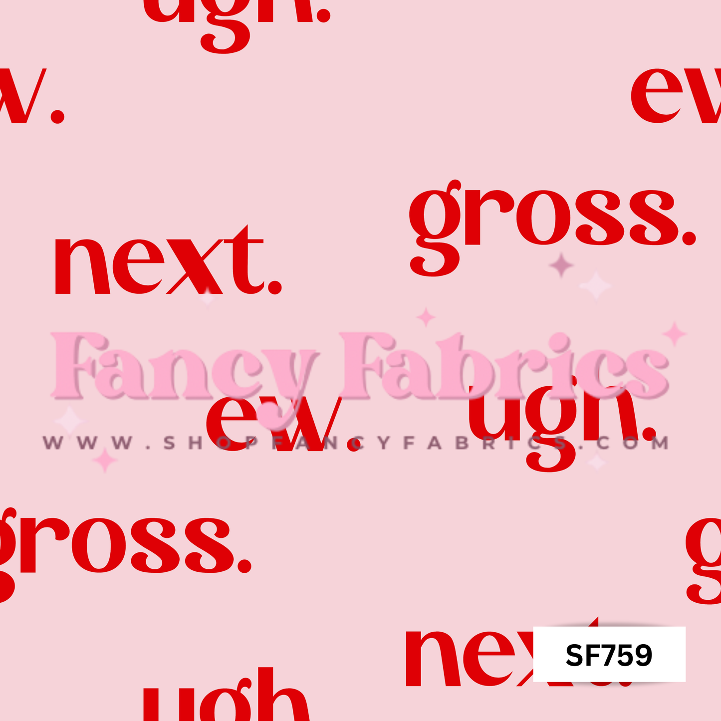 SF759 | PREORDER | Fabric By The Yard