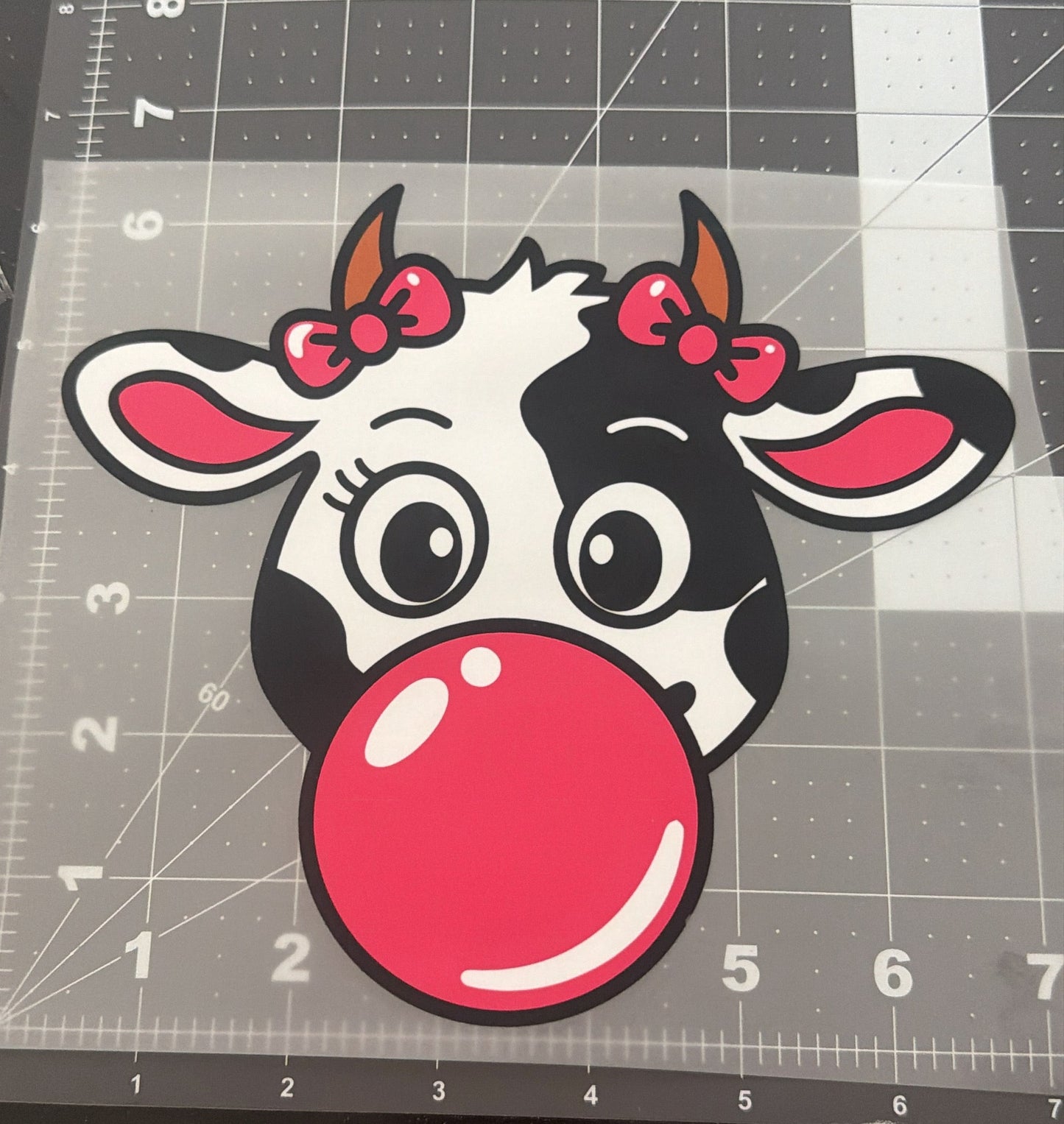Bubble Cow | Child Size | DTF Transfer