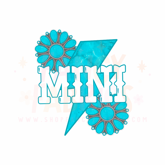 Mini Bolt | Child Size | DTF Transfer